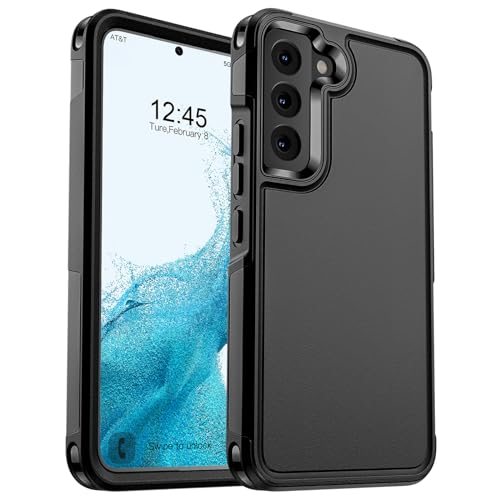 ZAPICA Dual-Layer Case for Galaxy S22 in Black