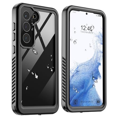 ZAPICA IP68 Waterproof Case for Galaxy S22 in Black