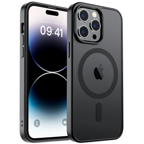 ZAPICA Magnetic Case for iPhone 14 Pro Max in Black
